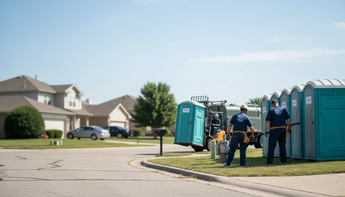 Porta Potty Rental in Coahoma, TX near me